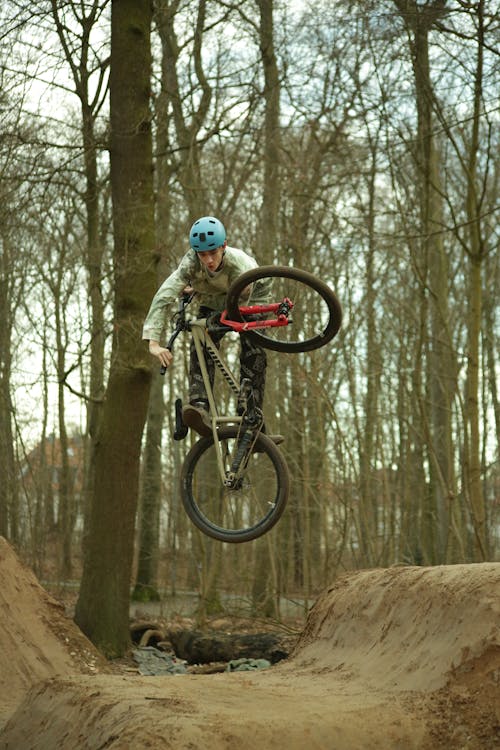 Kostenloses Stock Foto zu action, bewegung, fahrrad