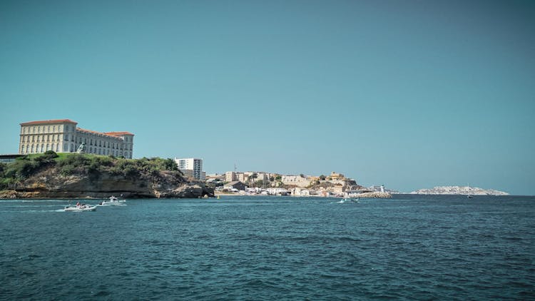 Palais Du Pharo On Sea Coast In Marseilles