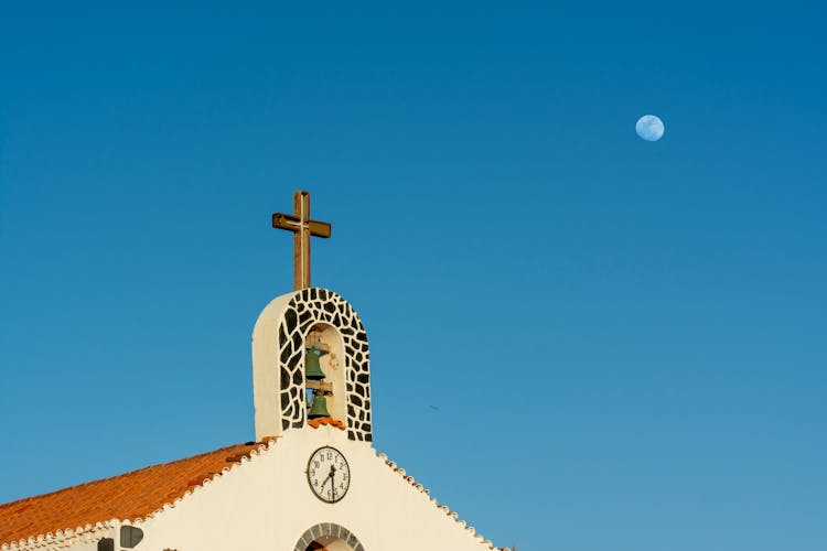 Cross On Church Roof