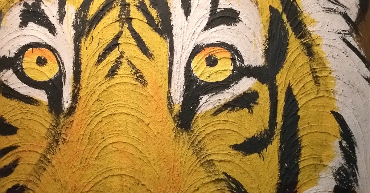 Tiger Face Painting