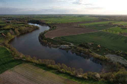 Foto profissional grátis de aerofotografia, agricultura, áreas