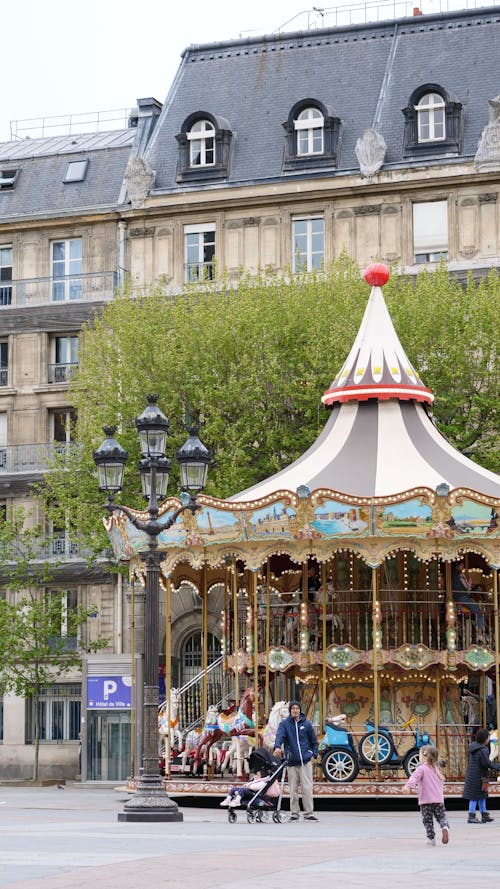 manege, 巴黎, 旋转木马 的 免费素材图片