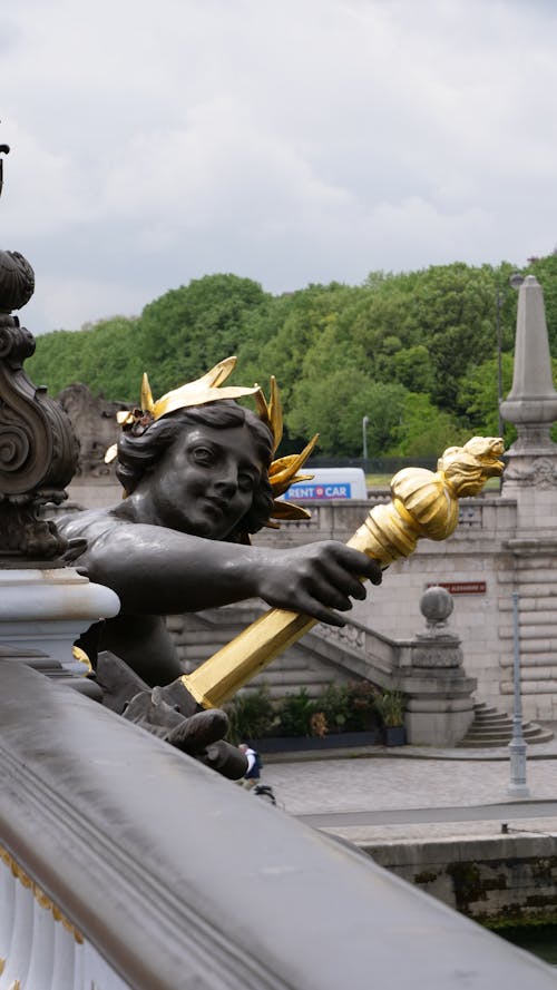巴黎, 雕像 的 免费素材图片