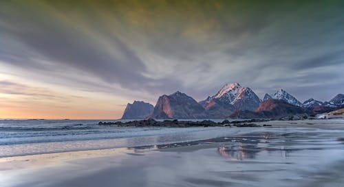 冷, 北挪威, 北极观 的 免费素材图片