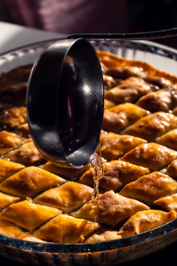 Photo Of Baklava Preparation Process