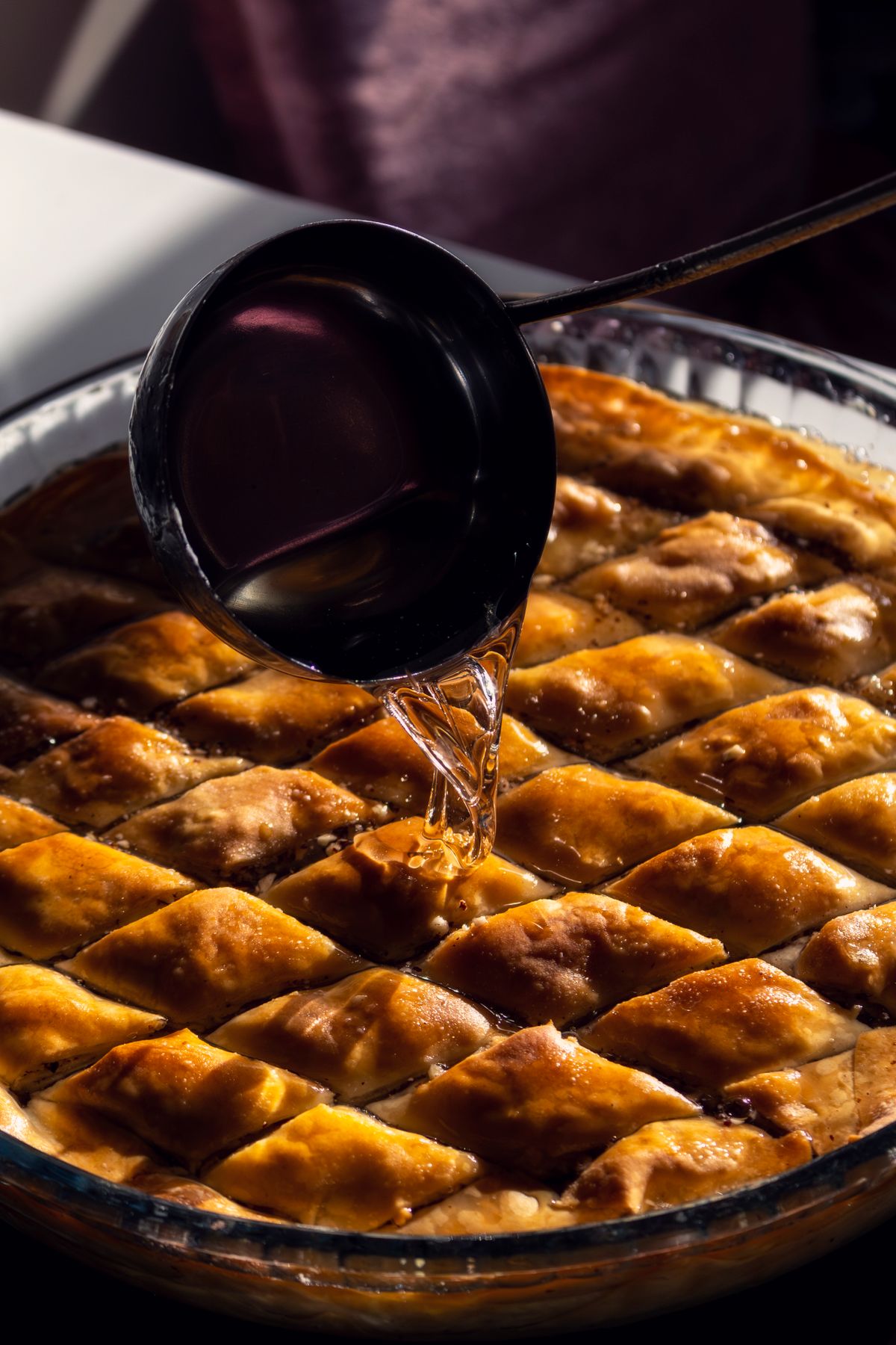 Bartın tatlı börek cevizli şerbetli yufka