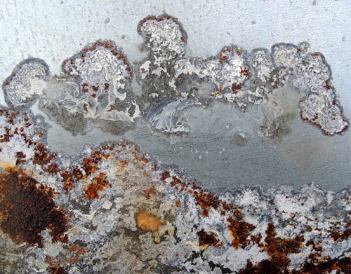 Close-up of a Surface with Corrosion 