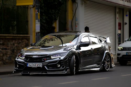 Honda Civic Type R on the Street in City 