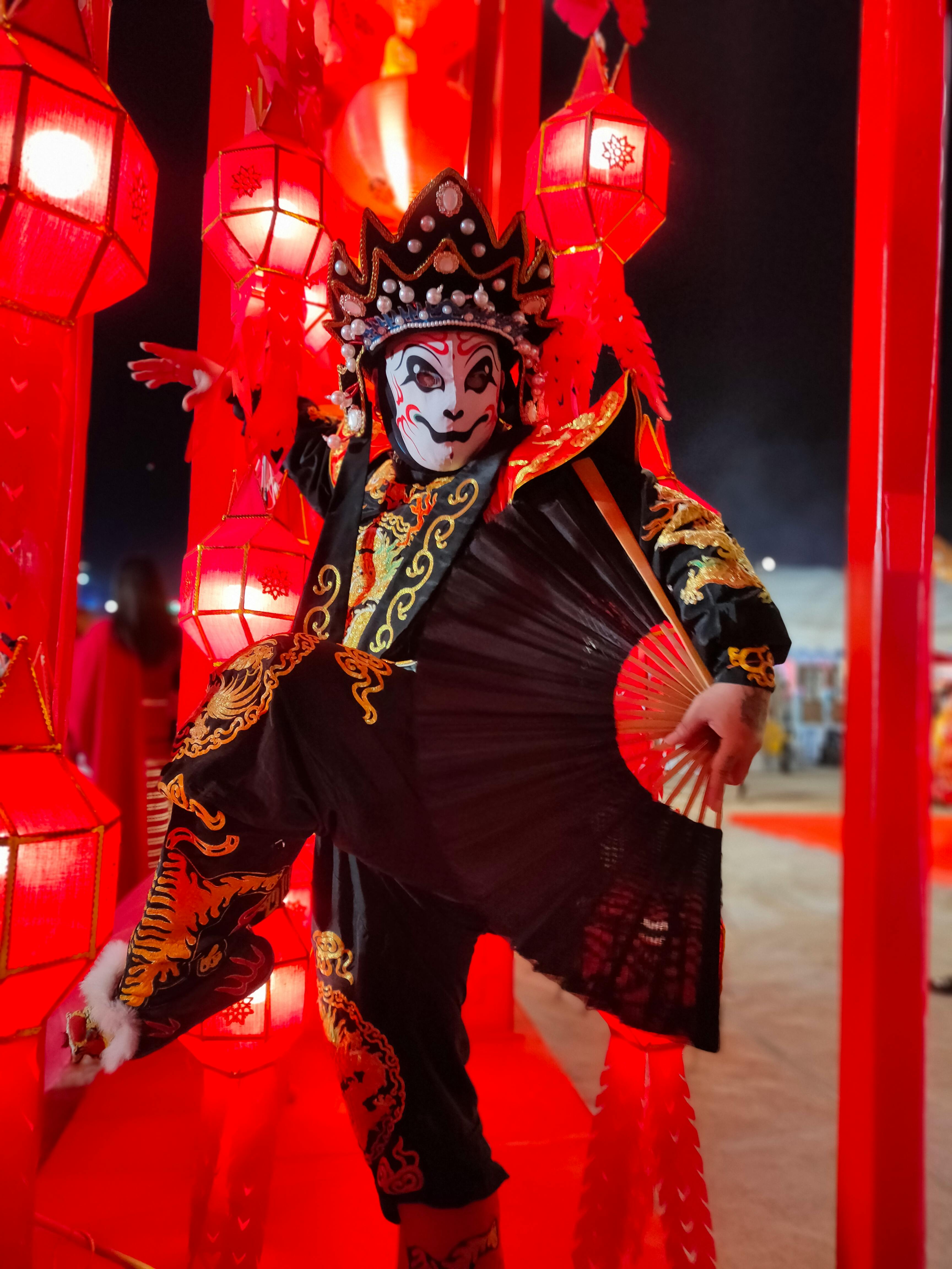 Ücretsiz Asya, asya geleneği, ayrıntılı kostüm içeren Ücretsiz stok fotoğraf Stok Fotoğraflar