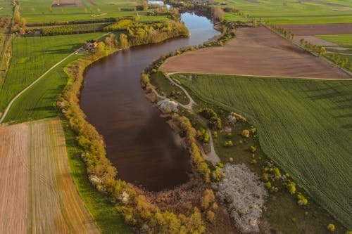 Imagine de stoc gratuită din campii, câmpuri, fotografie cu drona