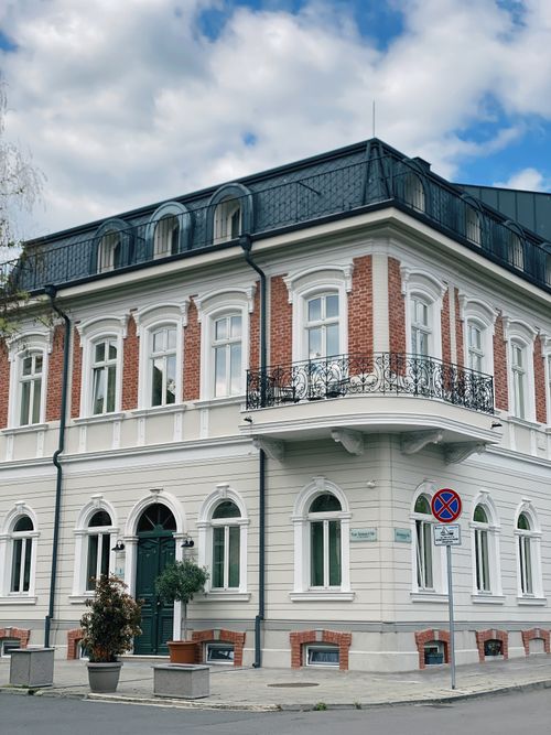 Free Charming historic building facade captured in Burgas, Bulgaria, showcasing classic architecture. Stock Photo