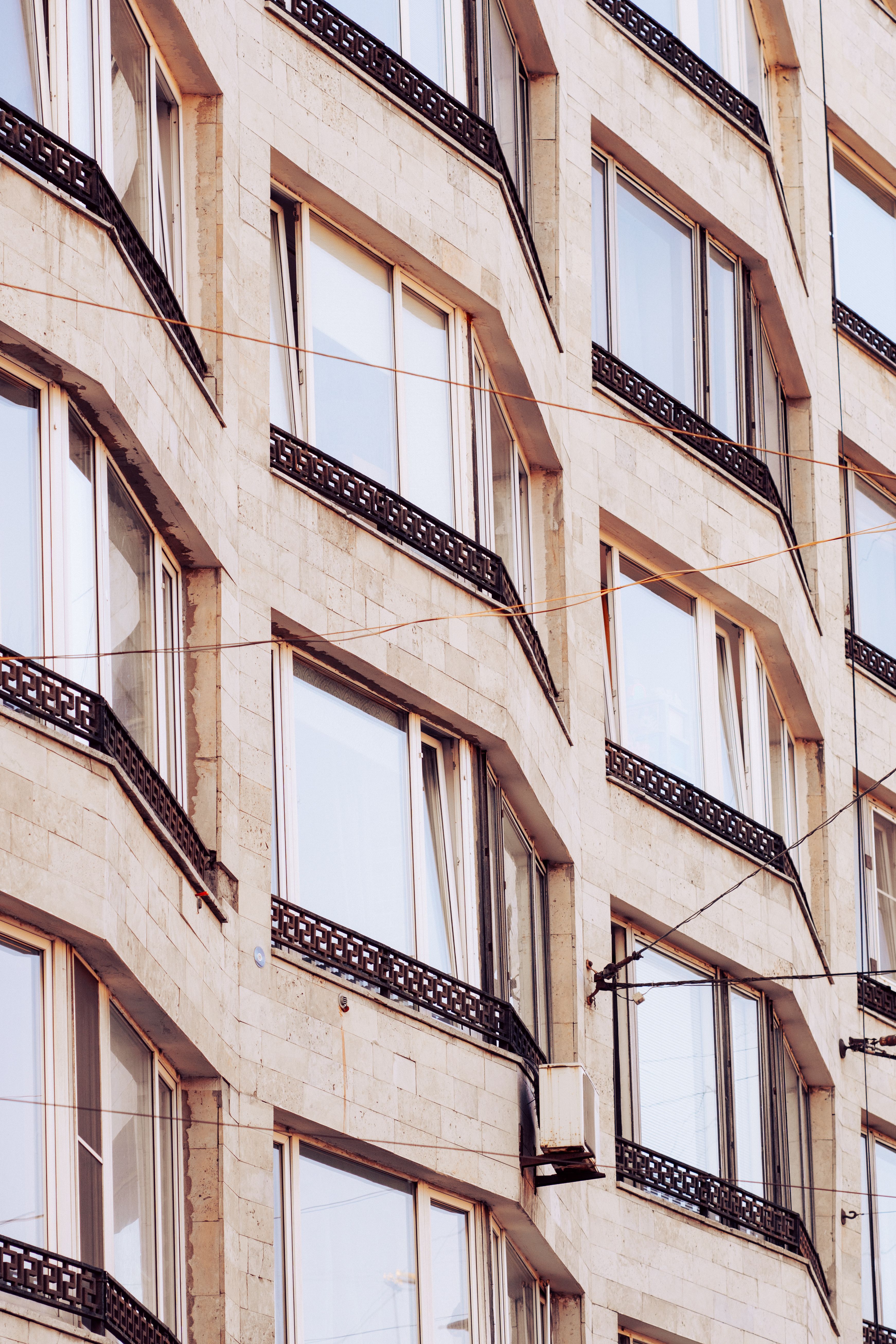 Windows of Residential Building · Free Stock Photo