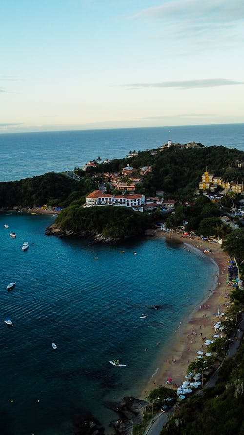 Free stock photo of bay view, beach break, brazil