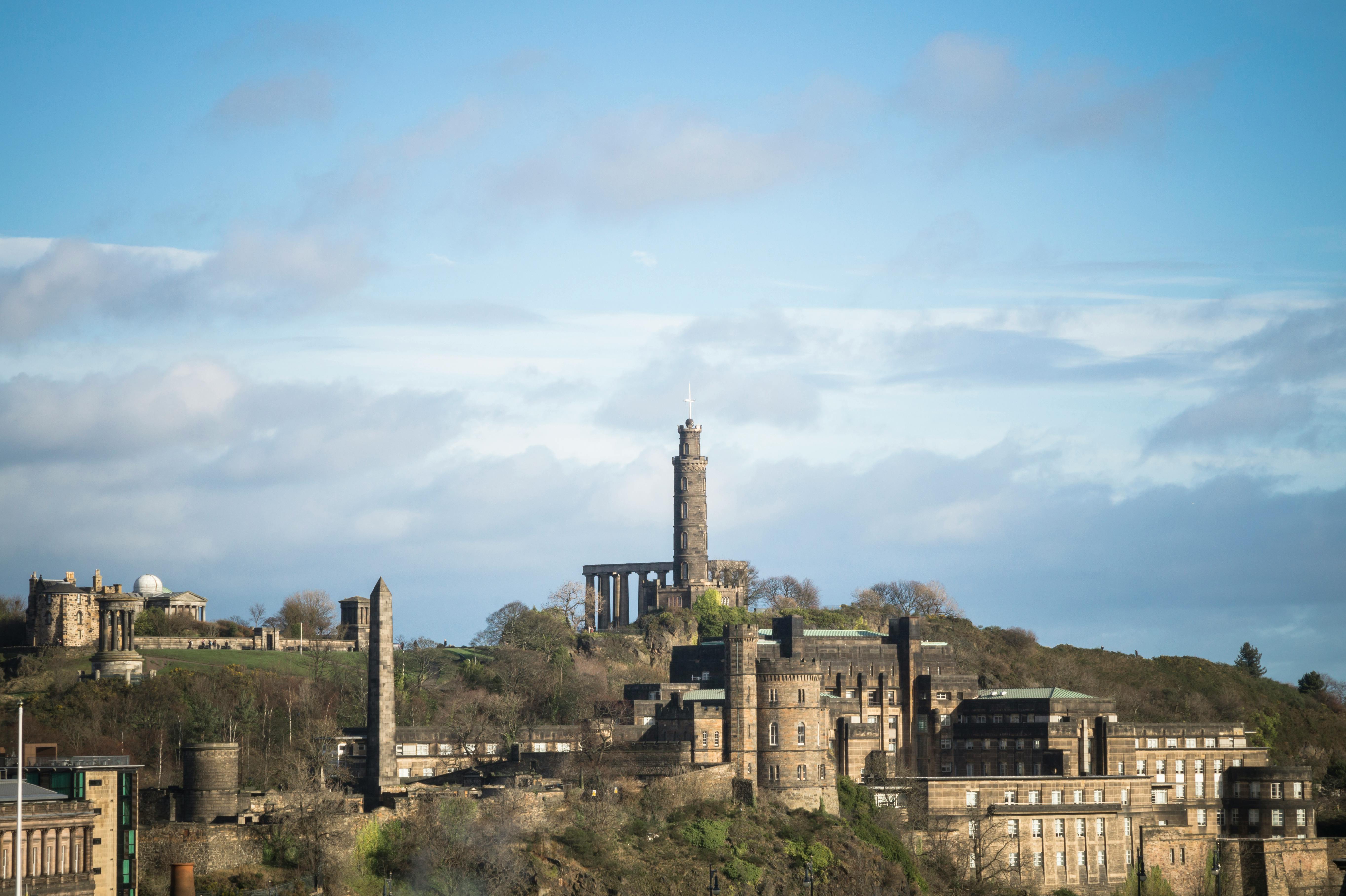 Free stock photo of carlton hill, edinburgh, monument