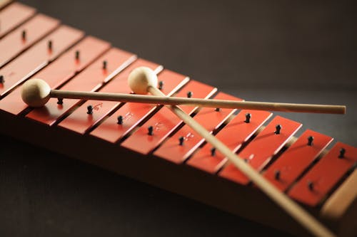 Free Shallow Focus Photography of Red Xylophone Stock Photo