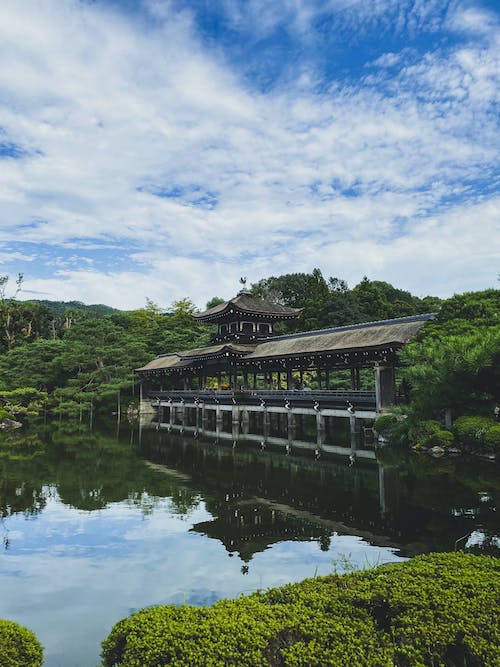 Ilmainen kuvapankkikuva tunnisteilla japani, järvi, Kioto