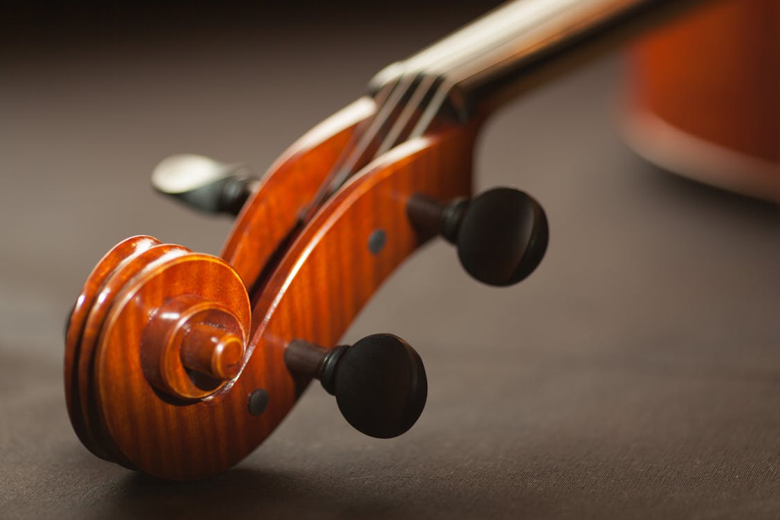 Brown String Instrument Selective Focus Photography
