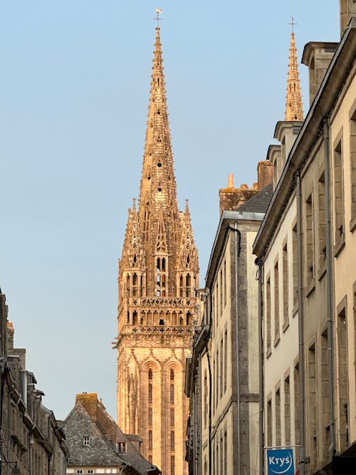 Foto profissional grátis de bretanha, capela, catedral de são corentin