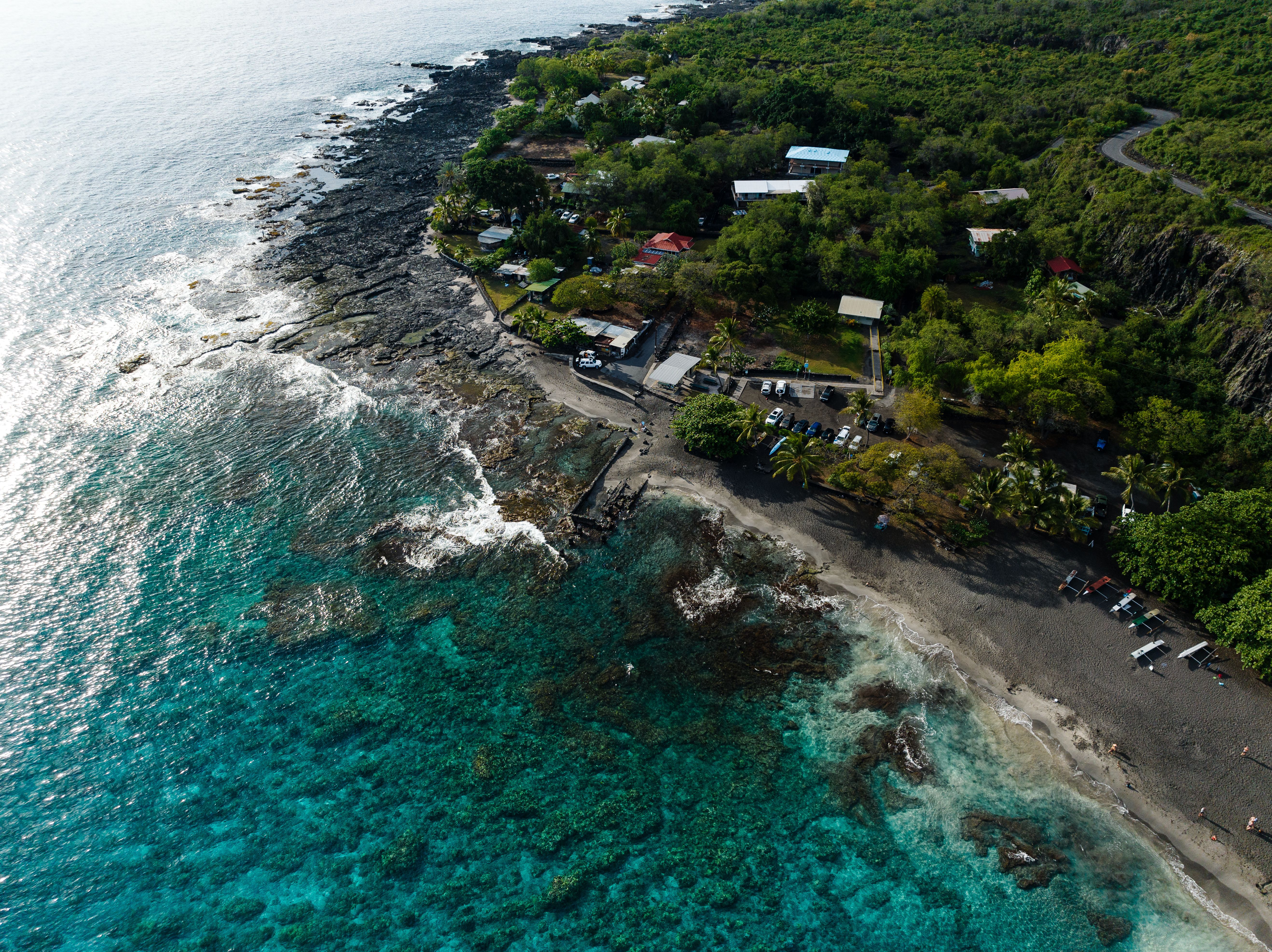 Beautiful Hawaii coastline