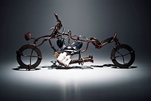 Black and Brown Bicycle