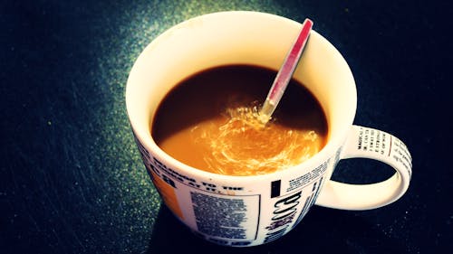 Gratis lagerfoto af kaffe, Kaffekop