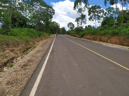 Free Rural Access Road in Kenya Stock Photo