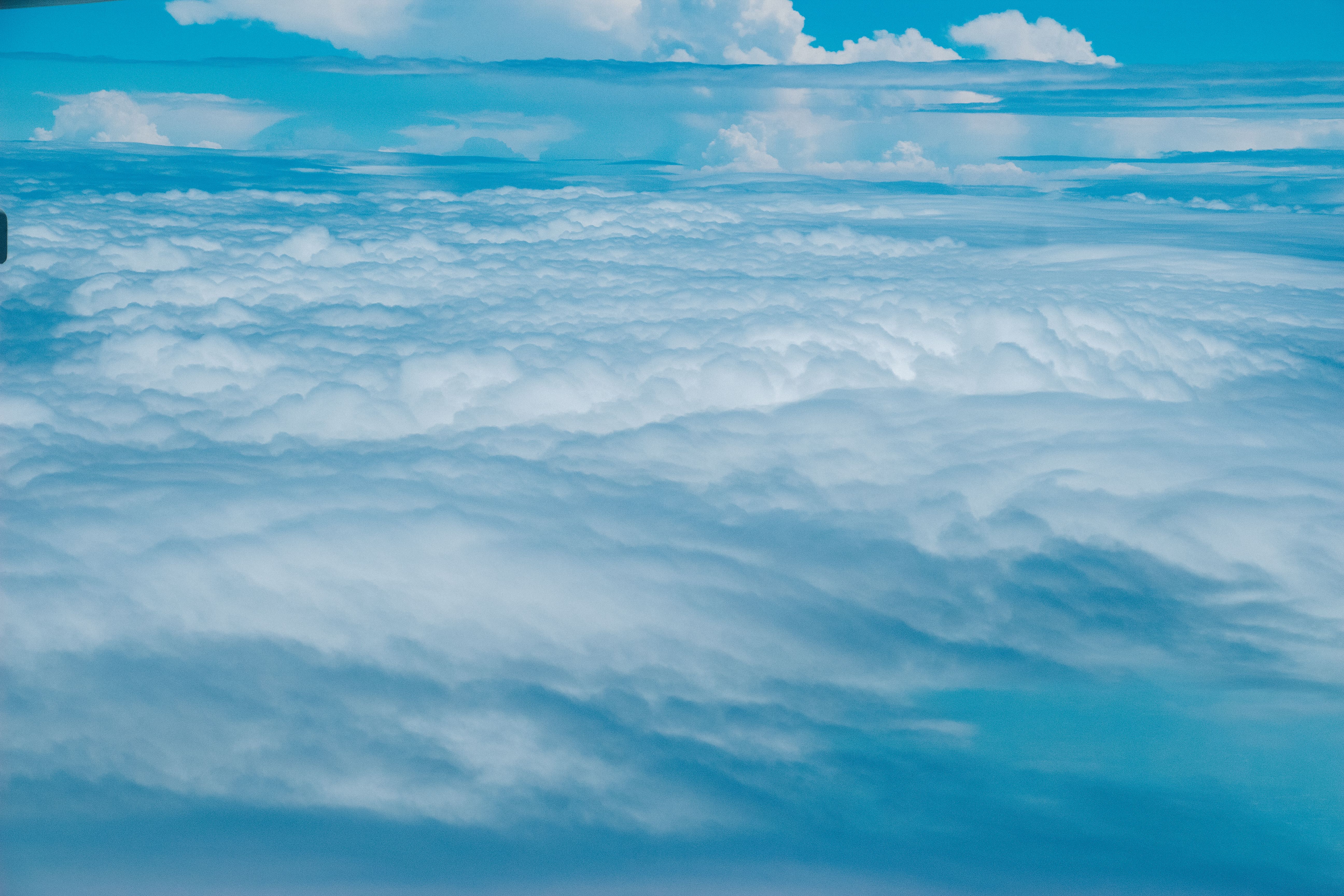 View of a Blue Sky · Free Stock Photo