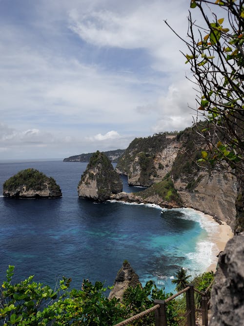 Rocky Cliffs by the Sea 