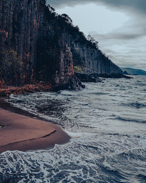 Cliff on Sea Shore