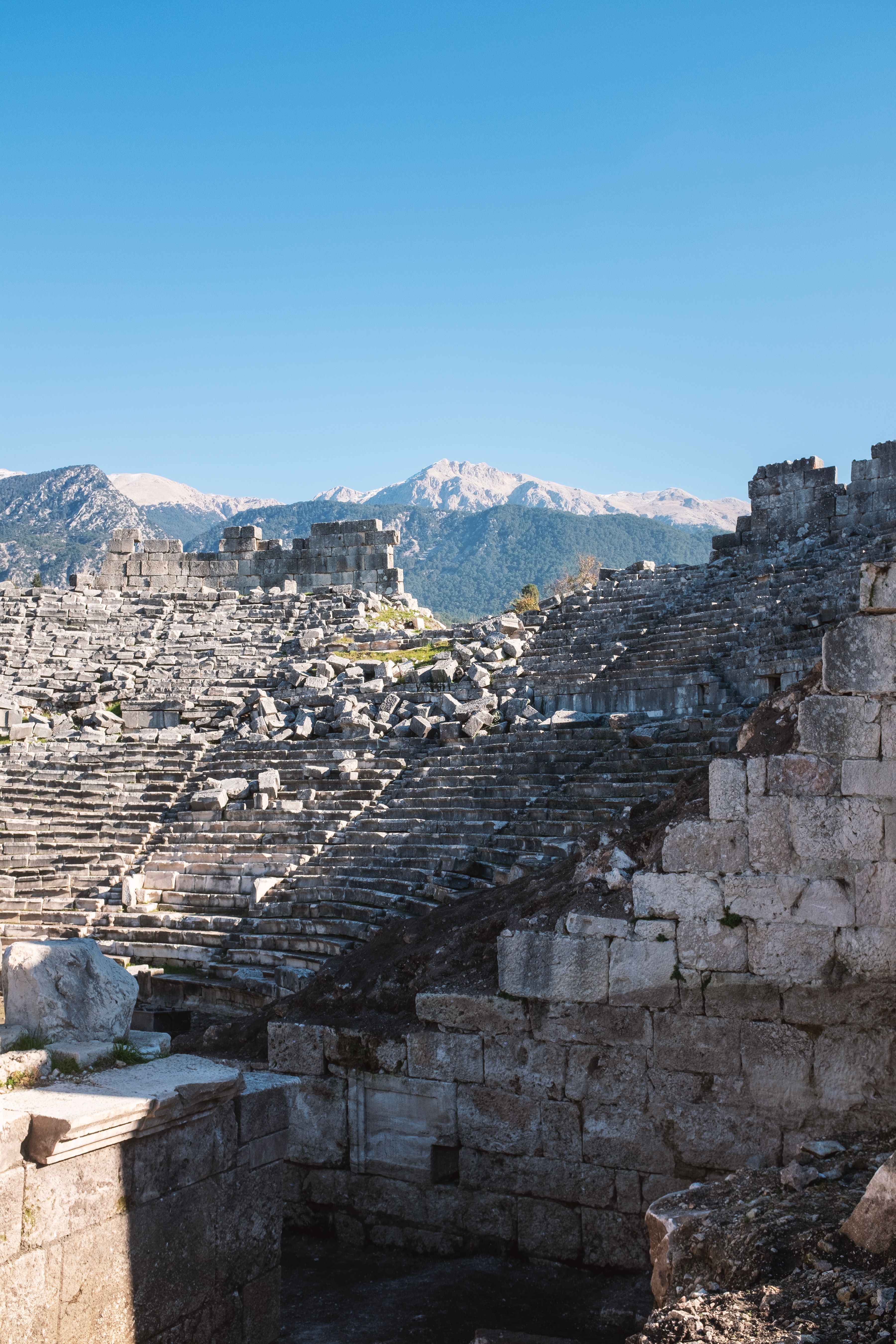 Ruins of Ancient Theater · Free Stock Photo