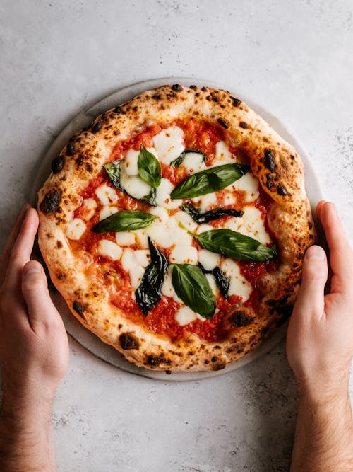 Pizza Sourdough Super Saborosa E Fermentada Longa Com 70% De Hidratação