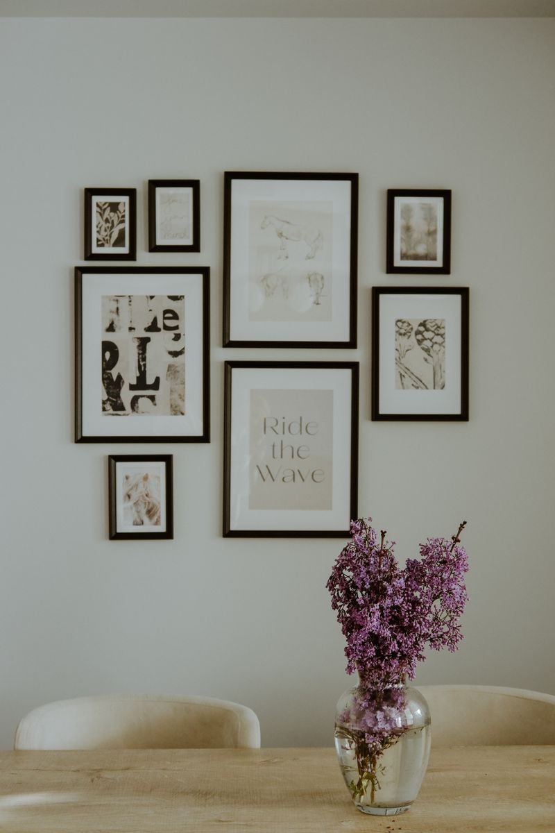Framing Fabric or Scarves as Affordable Art