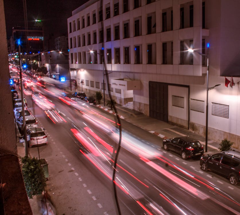 Free stock photo of night, night city, night life