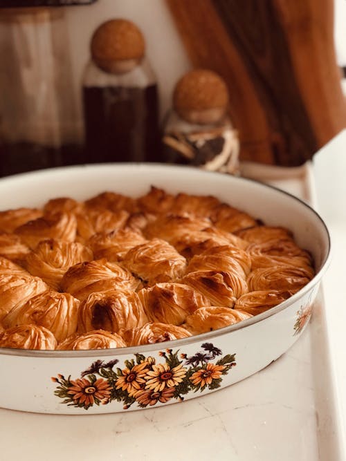 Baklava in Baking Tin