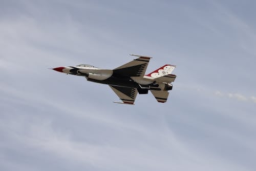 Military Airplane in Flight