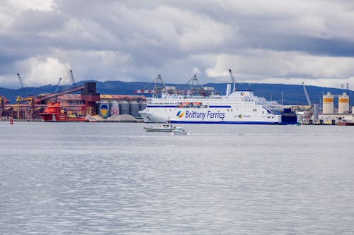 A Ferry in the Port 