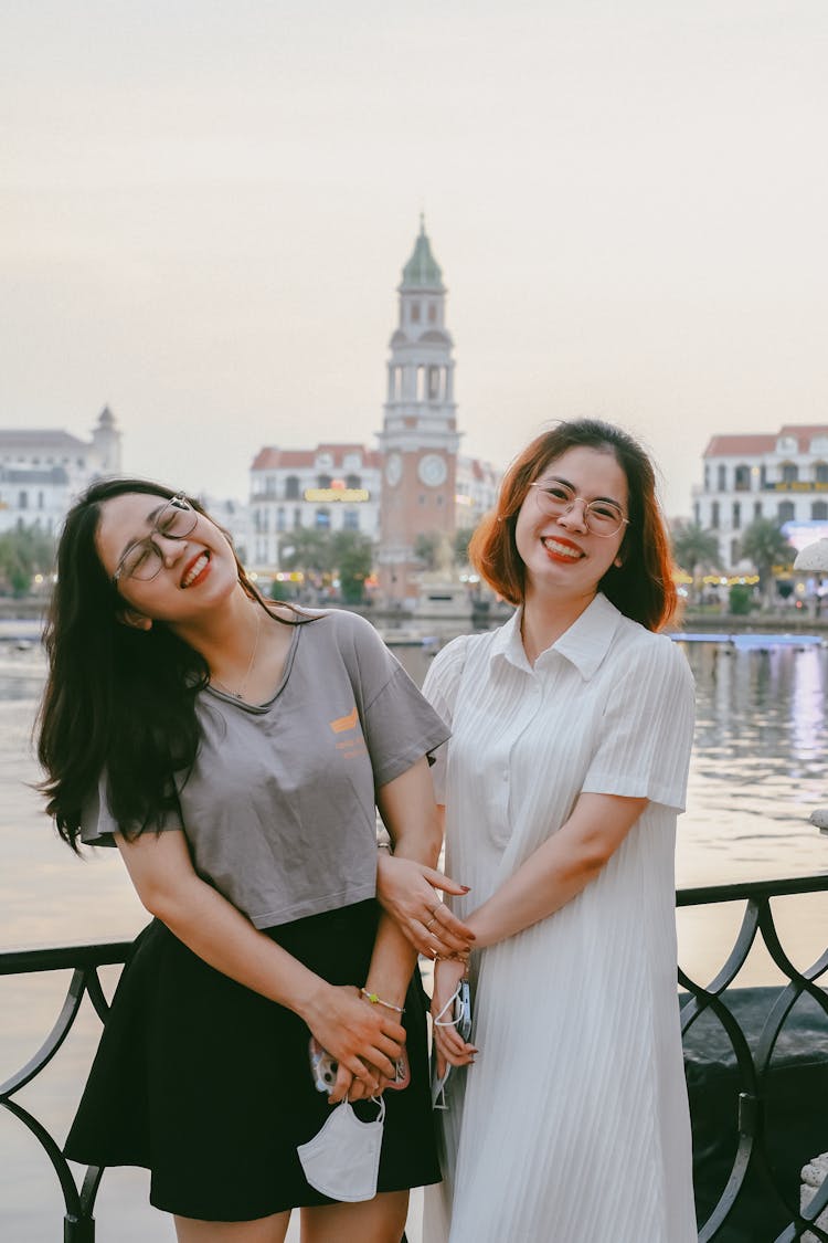 Young Women In The Grand World Phu Quoc In Vietman