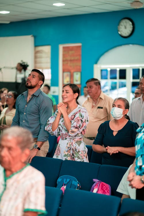 Group of People Praying 