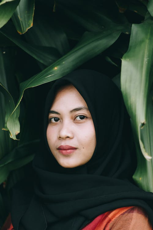 Photo of Woman Wearing Black Headscarf