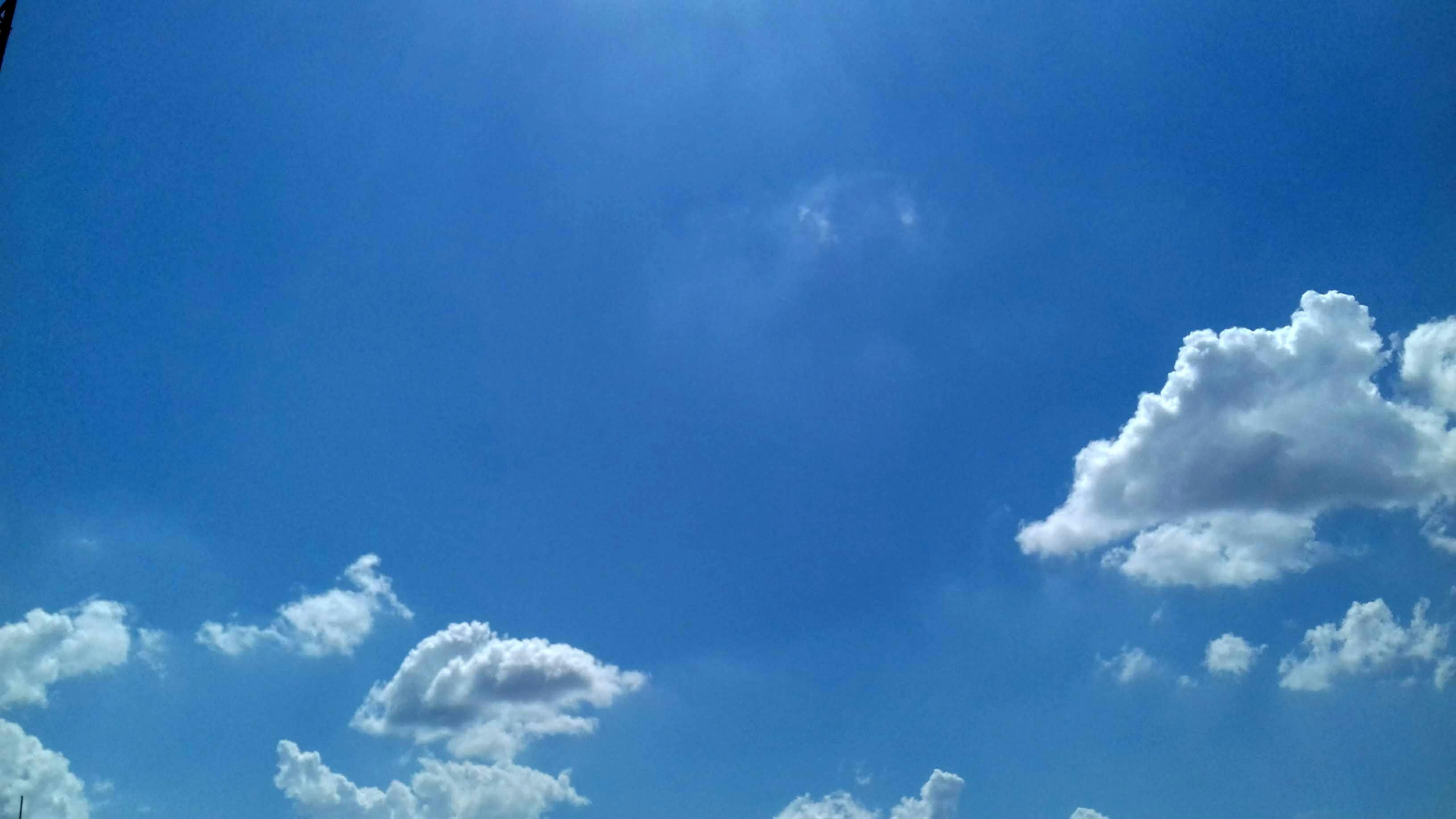 Foto Profissional Gratuita De Azul Celeste Ceu Nuvens