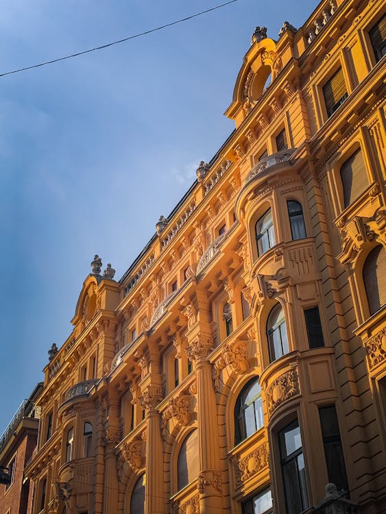 bina, Budapeşte, cephe içeren Ücretsiz stok fotoğraf