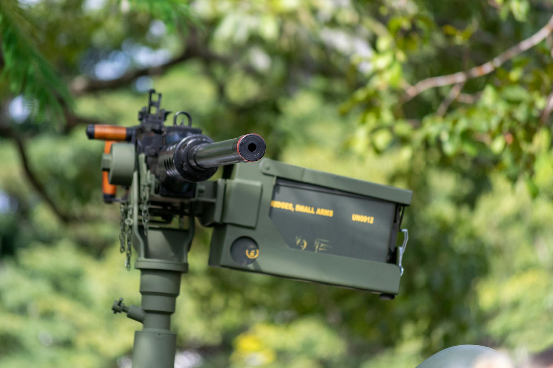 Vehicle Mounted .50 Caliber Heavy Machine Gun