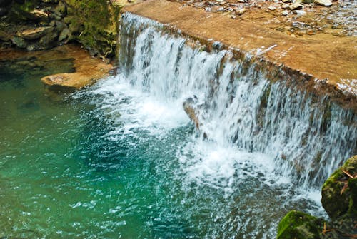 Бесплатное стоковое фото с cascada, turquesa, агуа азул