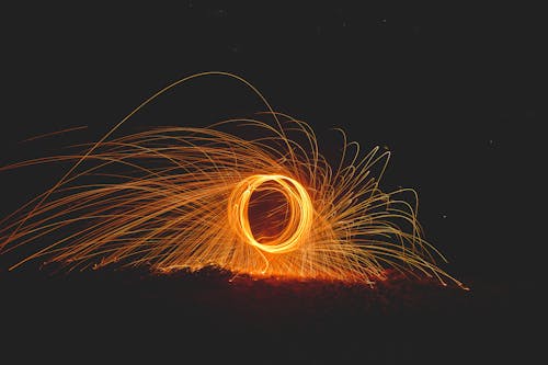 Steel Wool Of Fire Cracker