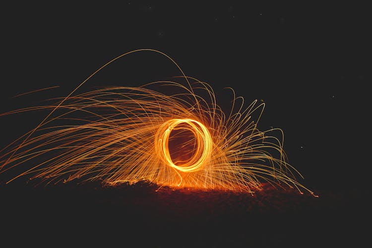 Steel Wool Of Fire Cracker