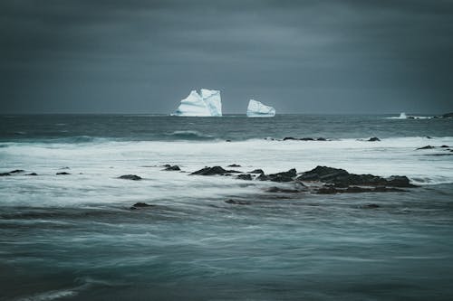 冰, 多雲的, 海景 的 免費圖庫相片
