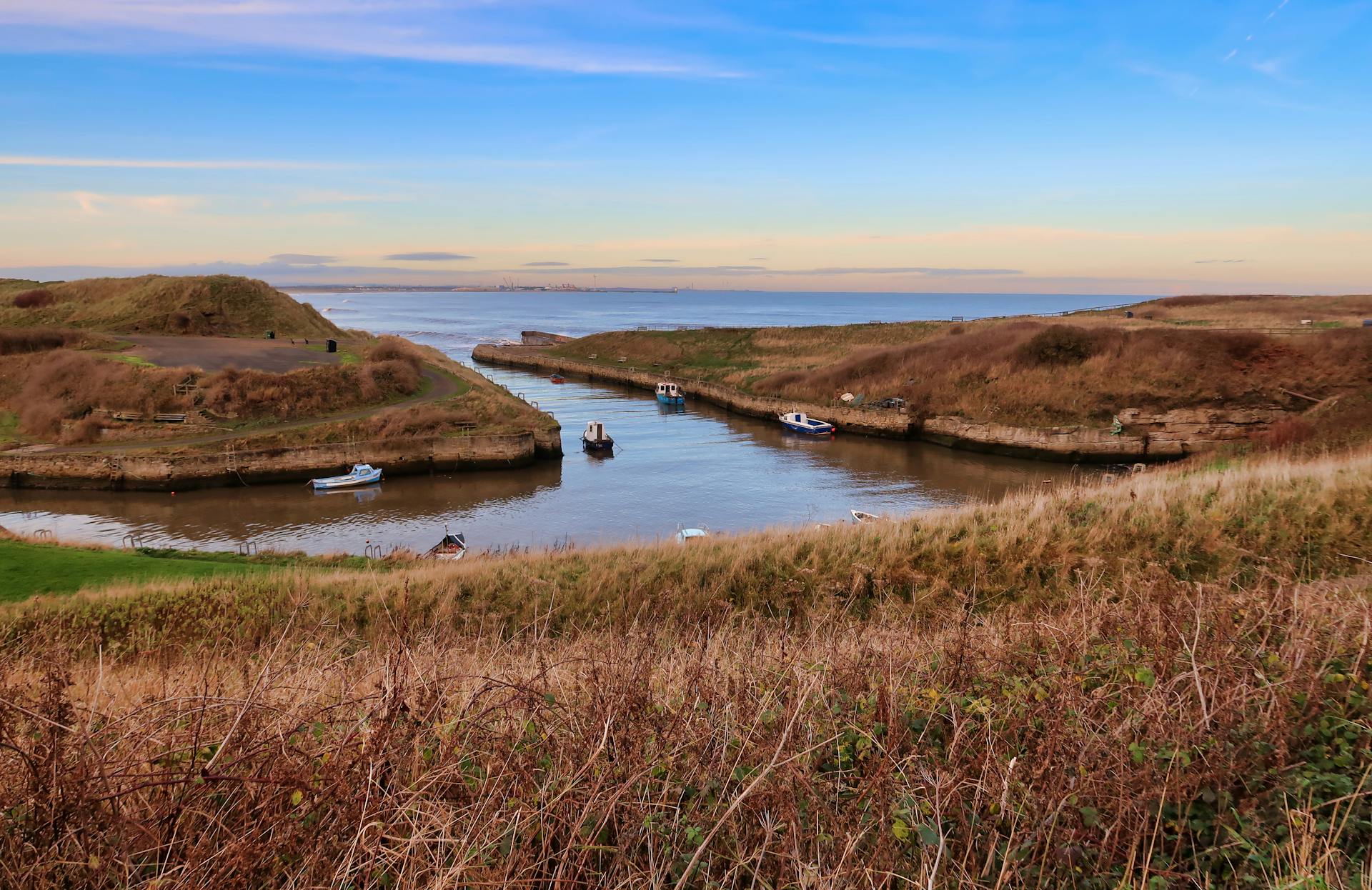 Boats on Ocean Water