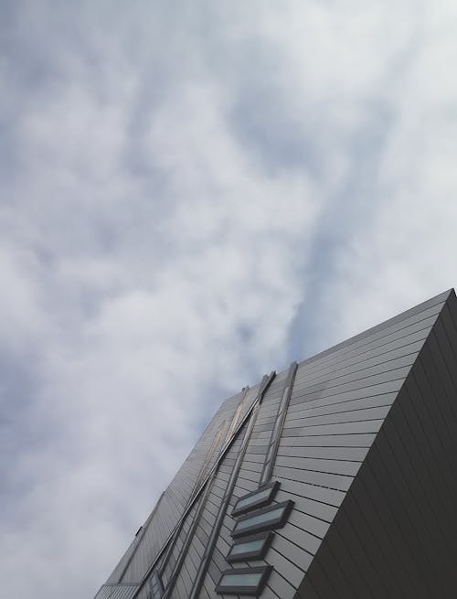 Prise De Vue En Contre Plongée Du Bâtiment Moderne