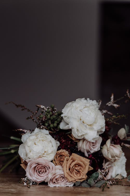 垂直拍攝, 玫瑰, 禮品 的 免費圖庫相片