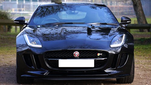 Jaguar F-Type Car Parked